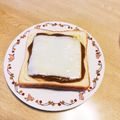 take♪aki♪'s cooksnap of when they made 残りカレー☆こってりカレーチーズトースト.