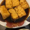 真奈にゃん's cooksnap of when they made 厚揚げで揚げない☆揚げ出し豆腐.