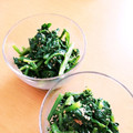 クックK4ABDM☆'s cooksnap of when they made ほうれん草のごま油和え 簡単！.