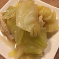 ＊naocook＊'s cooksnap of when they made キャベツと油あげの煮浸し.