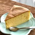 クックB1YWWI☆'s cooksnap of when they made スライスチーズで作る・スフレチーズケーキ.