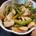 えりぺこ's cooksnap of when they made かき菜と油揚げの炒め煮！.