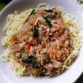 やわり's cooksnap of when they made ＊じゃじゃ麺＊ こどもと一緒ごはん.