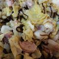 発芽まいまい's cooksnap of when they made キャベツと鯖缶の塩昆布和え.