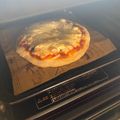 ムムムーン's cooksnap of when they made おなすと手作りトマトソースのピザ.