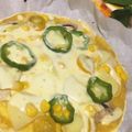 yukachin☆☆'s cooksnap of when they made 簡単生地deカレーソース♪ポテトのピザ.