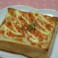 ゆうかりコアラ's cooksnap of when they made 鮭・マヨ♪トースト.
