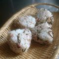 チコリママ's cooksnap of when they made しらす塩昆布梅胡麻おにぎり.