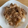 PIKACHUUU3's cooksnap of when they made ■厚切り豚肉の甘辛粒マスタード丼■.
