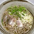 ジョングレ's cooksnap of when they made サバ蕎麦（うどん）.