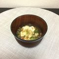 ☆こまっと☆'s cooksnap of when they made ★天かす入りお味噌汁.