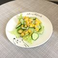 ☆こまっと☆'s cooksnap of when they made 胡瓜とコーンのサラダ.