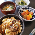 kmbvf's cooksnap of when they made いわし蒲焼缶詰で簡単炊込みご飯一合分.