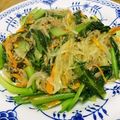 みぽぴぽ's cooksnap of when they made 小松菜とひき肉の春雨炒め.