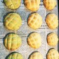 まっちゃまろ's cooksnap of when they made HMで簡単メロンパンクッキー♡.
