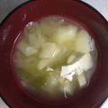 Iilyblo's cooksnap of when they made 長ネギとじゃがいものお味噌汁.