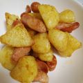 クックKEOXNU☆'s cooksnap of when they made ウインナーとじゃがいものカレー炒め.