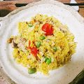 ばしーbashi's cooksnap of when they made サバ缶とトマトのカレーピラフ☆.
