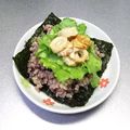 ☆ありか358☆'s cooksnap of when they made ＊チリマヨちくわ＊手巻きごはん♪.