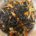 まん！'s cooksnap of when they made 合体！きんぴらごぼう＋ひじき煮.