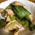 まゆりん2010's cooksnap of when they made 青梗菜とササミのナムル.