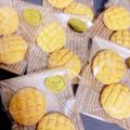 クックRLR66H☆'s cooksnap of when they made さくほろ☆ミニメロンパンクッキー.