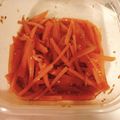 miromo__'s cooksnap of when they made レンジで簡単！人参のナムル.