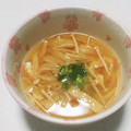 もぐ・ω・くま's cooksnap of when they made ✿えのきと油揚げのお味噌汁✿.