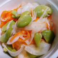 chako太郎's cooksnap of when they made 作り置き♪新玉ねぎとそら豆、生ハムマリネ.