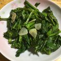 びす子っち's cooksnap of when they made 菜の花のにんにく炒め.