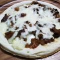 まつこサン's cooksnap of when they made 簡単！韓国プルコギ風ピザ♬*゜.