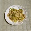 さやみm's cooksnap of when they made 豚肉とねぎの味噌炒め.