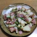 55才のおじさん's cooksnap of when they made 厚切りベーコンとじゃがいものチーズ焼き.