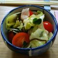 neko＊and…'s cooksnap of when they made レタスとかいわれ大根のサラダ.