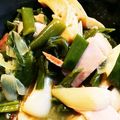 智恵ちゃんのつく恋慕's cooksnap of when they made 今が旬♡葉玉ねぎとベーコン炒め.