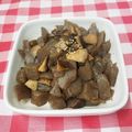クックPUF1EB☆'s cooksnap of when they made こんにゃくとしいたけの炒め煮.