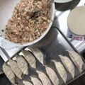 mina0373's cooksnap of when they made 小麦粉で簡単！手作り餃子保存のコツ.