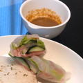 ♪まーたん♪'s cooksnap of when they made 「和風の生春巻き（タレのレシピ付）」.