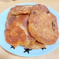 ぶろっさむ。's cooksnap of when they made ジャガイモで簡単キムチチヂミ.