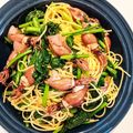 泳ぐなまけもの's cooksnap of when they made ホタルイカとほうれん草のペペロンチーノ.