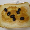 バボタン's cooksnap of when they made 黒豆きなこﾄｰｽﾄ☆.