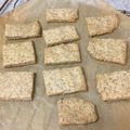 ななし36's cooksnap of when they made 素朴なおつまみクラッカーを手作りしましょ.