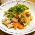 ☆すぬぴっぴ☆'s cooksnap of when they made 糀甘酒と液みそで！鶏のもつ煮風.