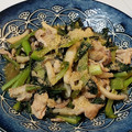 ナンバン's cooksnap of when they made 豚肉としめじ小松菜炒め.