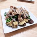 hichtakk's cooksnap of when they made 時短！豚コマとれんこんとナスの中華炒め.