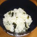 ぴこみど☆'s cooksnap of when they made わかめと生姜入り炊き込みご飯.