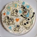 ふもふも0415's cooksnap of when they made オラフのレアチーズケーキ.