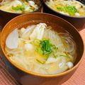 島子☆'s cooksnap of when they made 玉ねぎ しめじの 簡単一品！ お吸い物！.