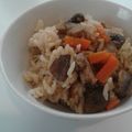ベンのママ's cooksnap of when they made 簡単！絶品！きのことベーコン炊き込みご飯.