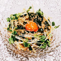 Satoco❋'s cooksnap of when they made もやしとワカメのユッケ風.